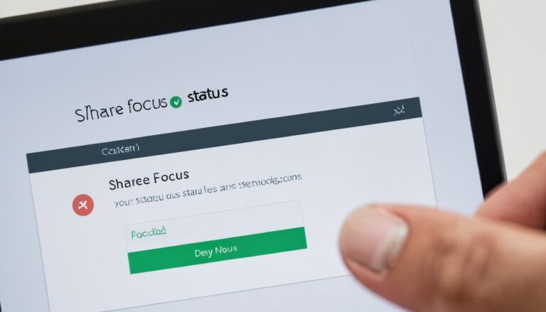 what is share focus status