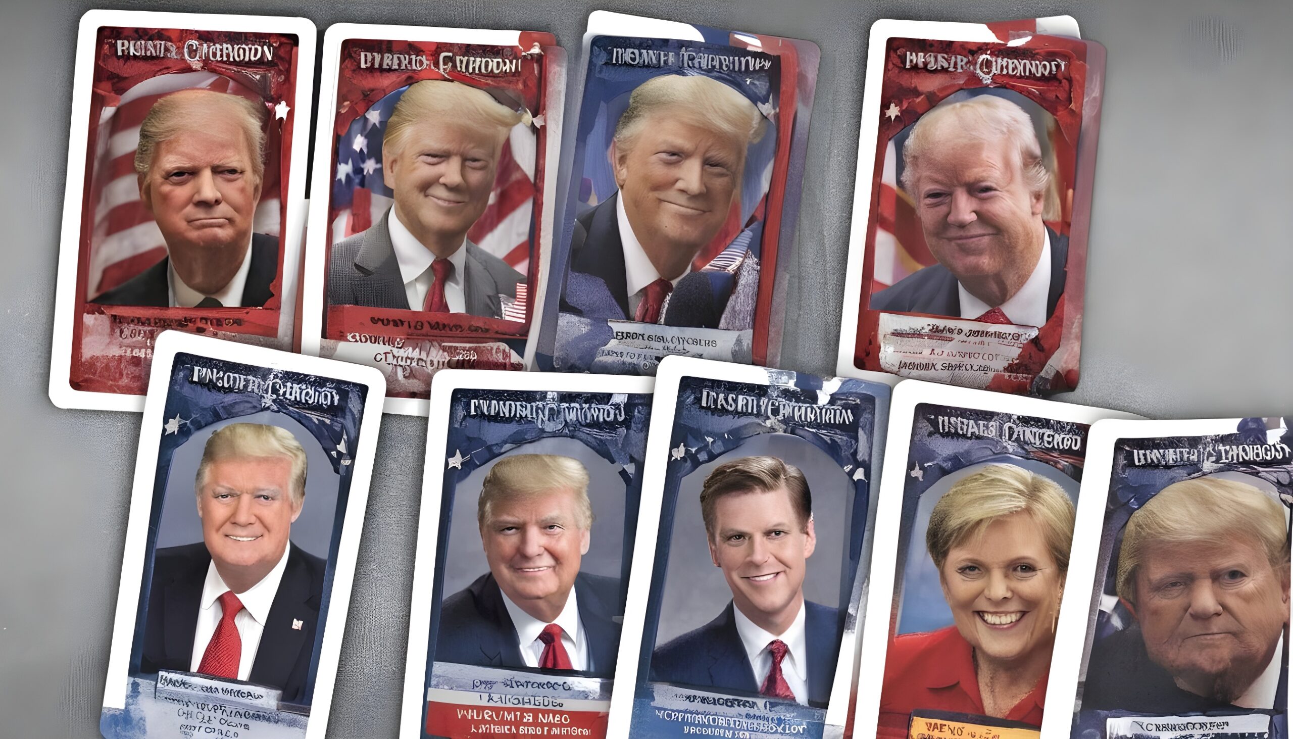 trump trading cards